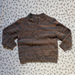Zara Boy’s Brown Striped Sweater